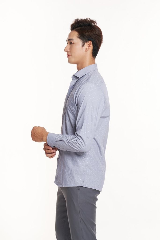 Áo sơ mi sọc Nam N&M 2208051