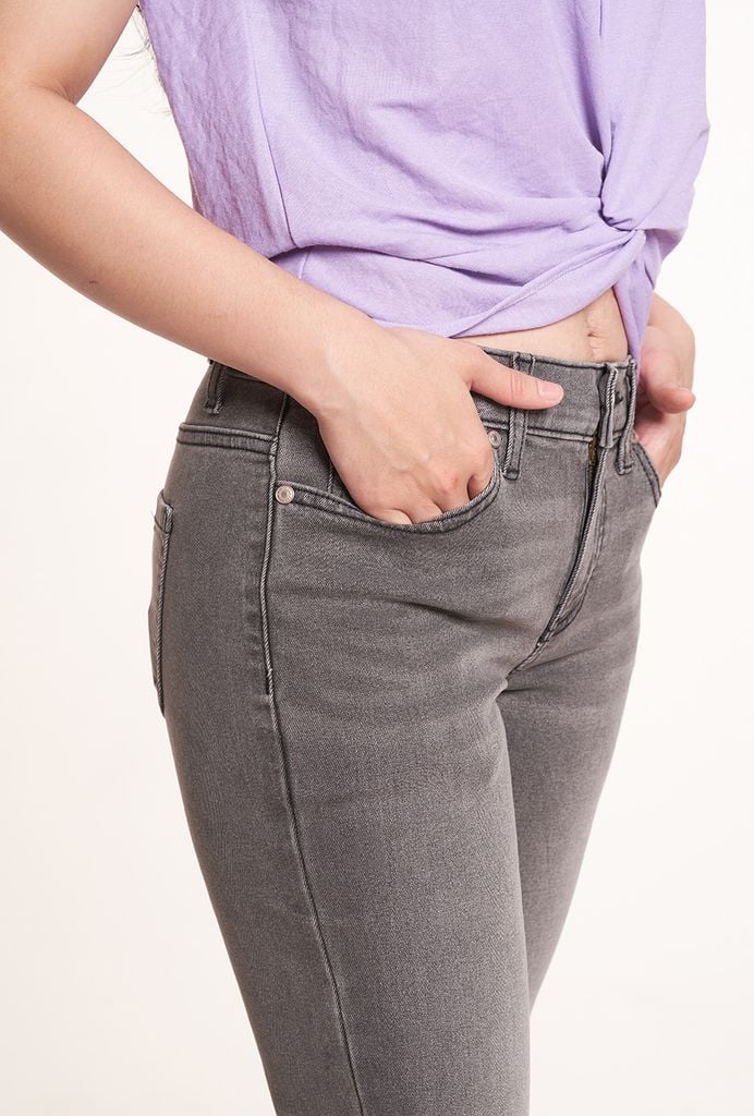 Quần jean Basic Nữ ống suông 2208063