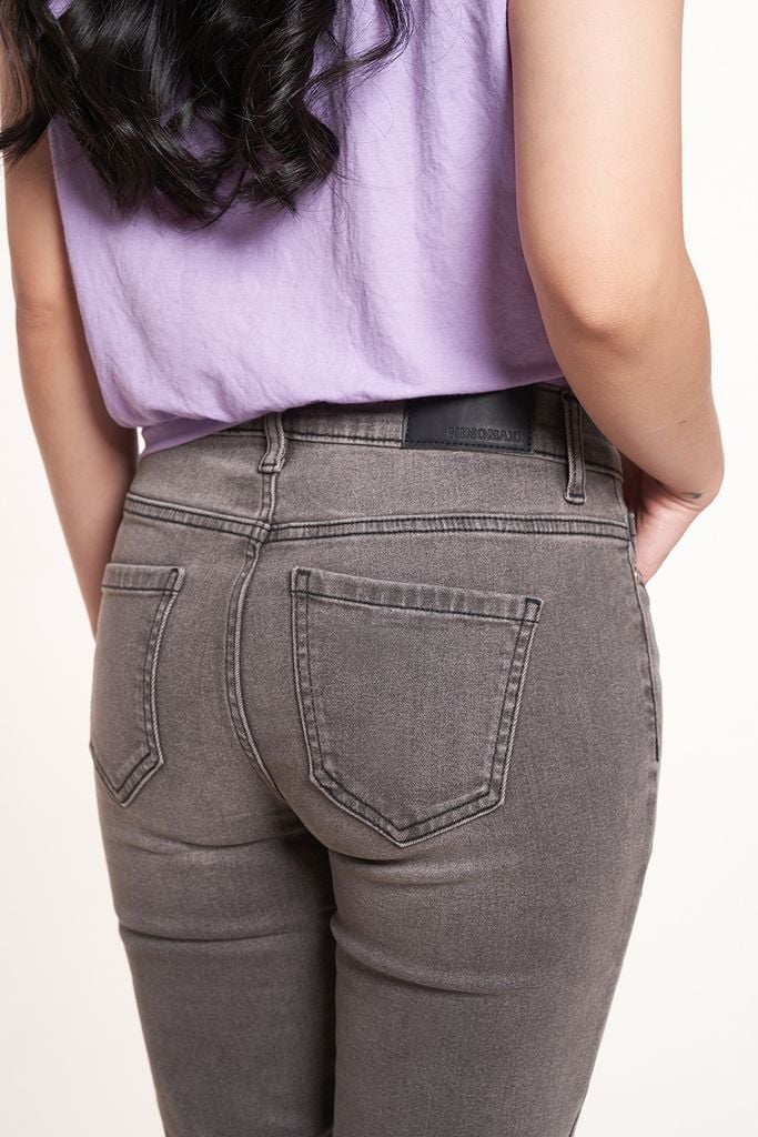 Quần jean Basic Nữ ống suông 2208063