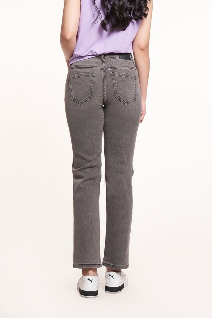 Quần jean Basic Nữ ống suông 2208063