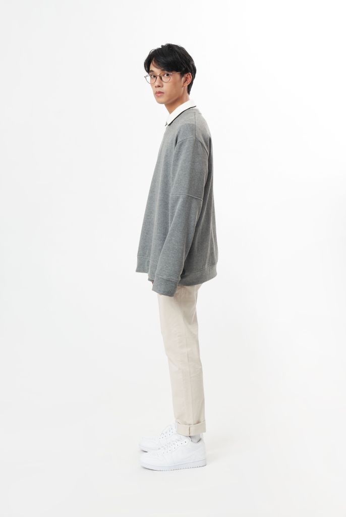 Áo Hoodies Basic Nam Tay Dài Ninomaxx 2111045