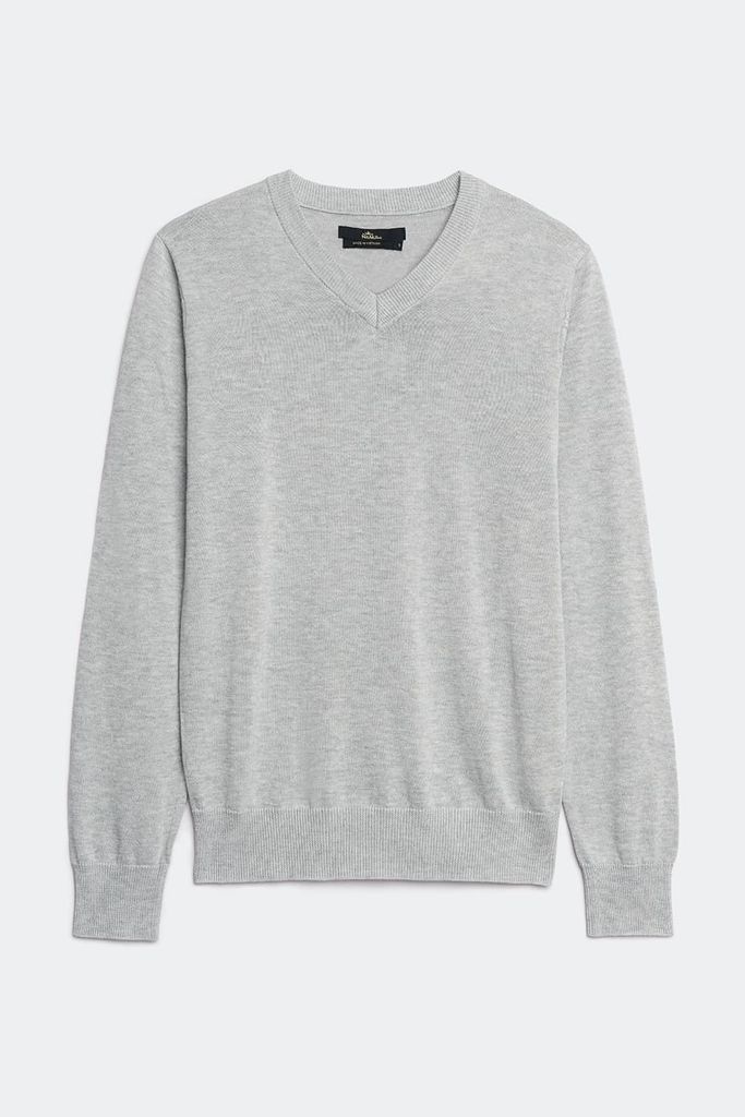 Áo sweater Basic Nam cổ tim N&M 1905066