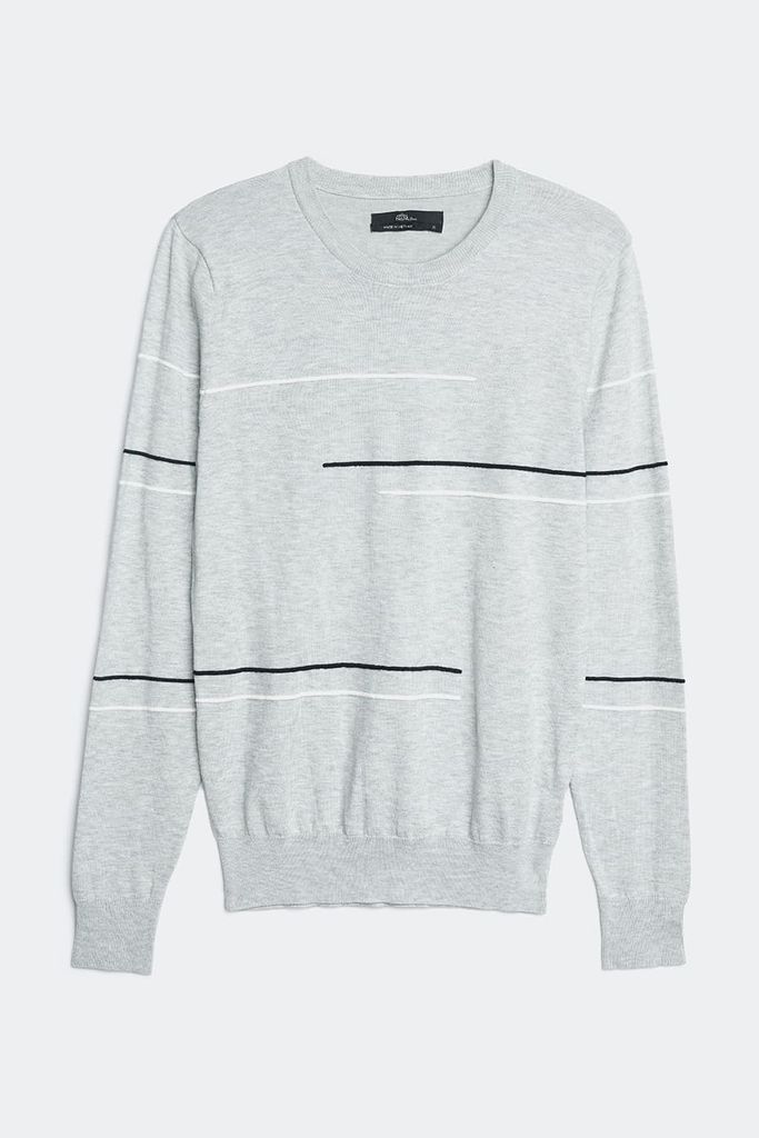 Áo sweater Basic Nam tay dài N&M 1804018