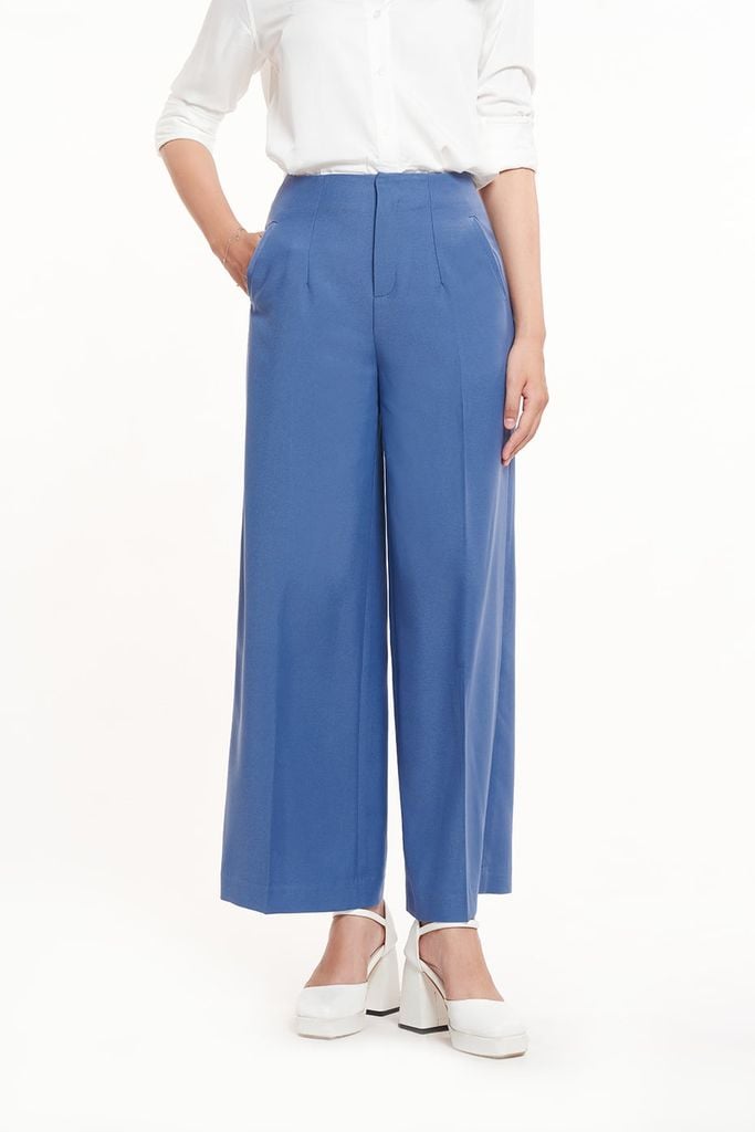 Quần Tây Thời Trang Nữ Ống Rộng Ninomaxx 2212040