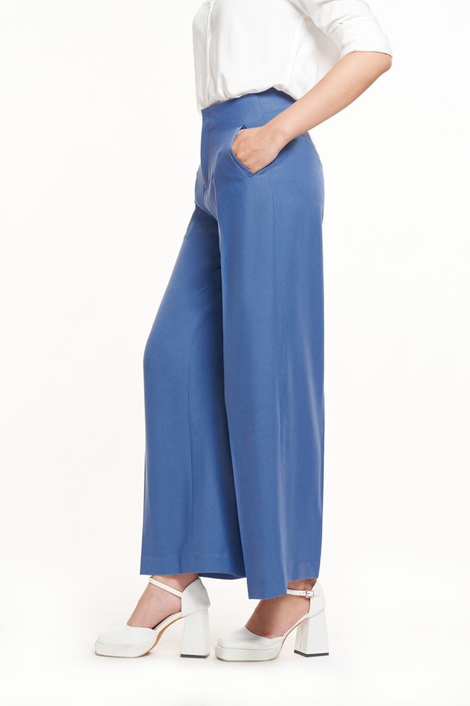 Quần Tây Thời Trang Nữ Ống Rộng Ninomaxx 2212040