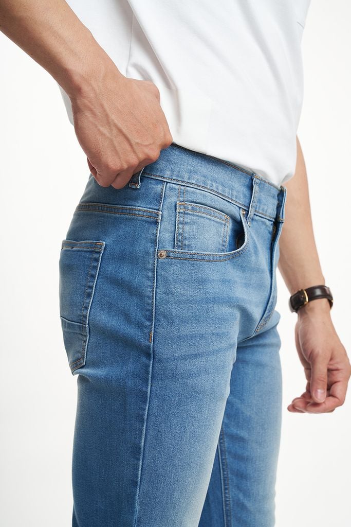 Quần jean Basic Nam dài 2207015