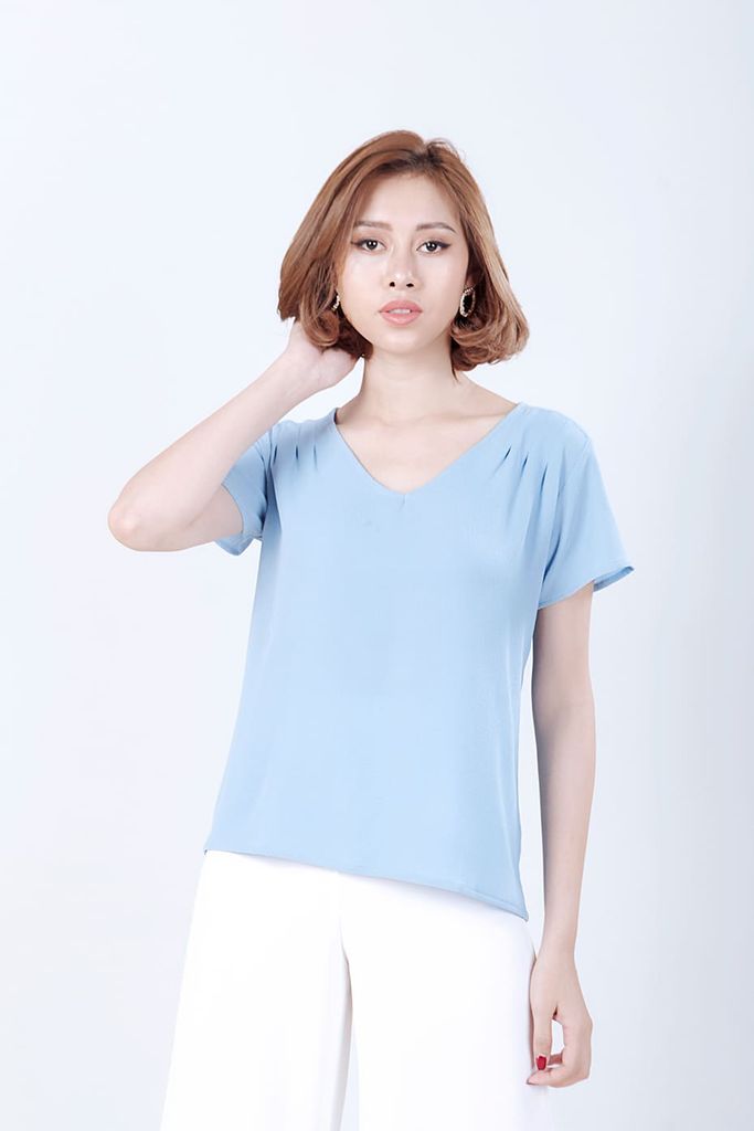 Áo kiểu thời trang Nữ tay ngắn N&M 1811096