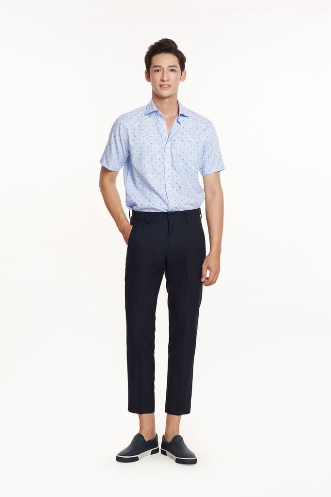 Áo Sơ Mi Bamboo In Họa Tiết Nam N&M 2208046