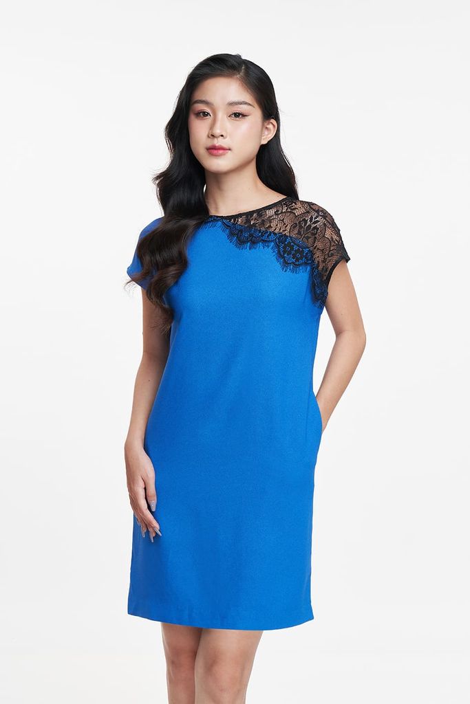 Đầm suông Nữ tay ngắn N&M 1708027