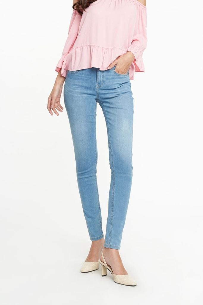 Quần jean Basic Nữ dài cotton N&M 2203048