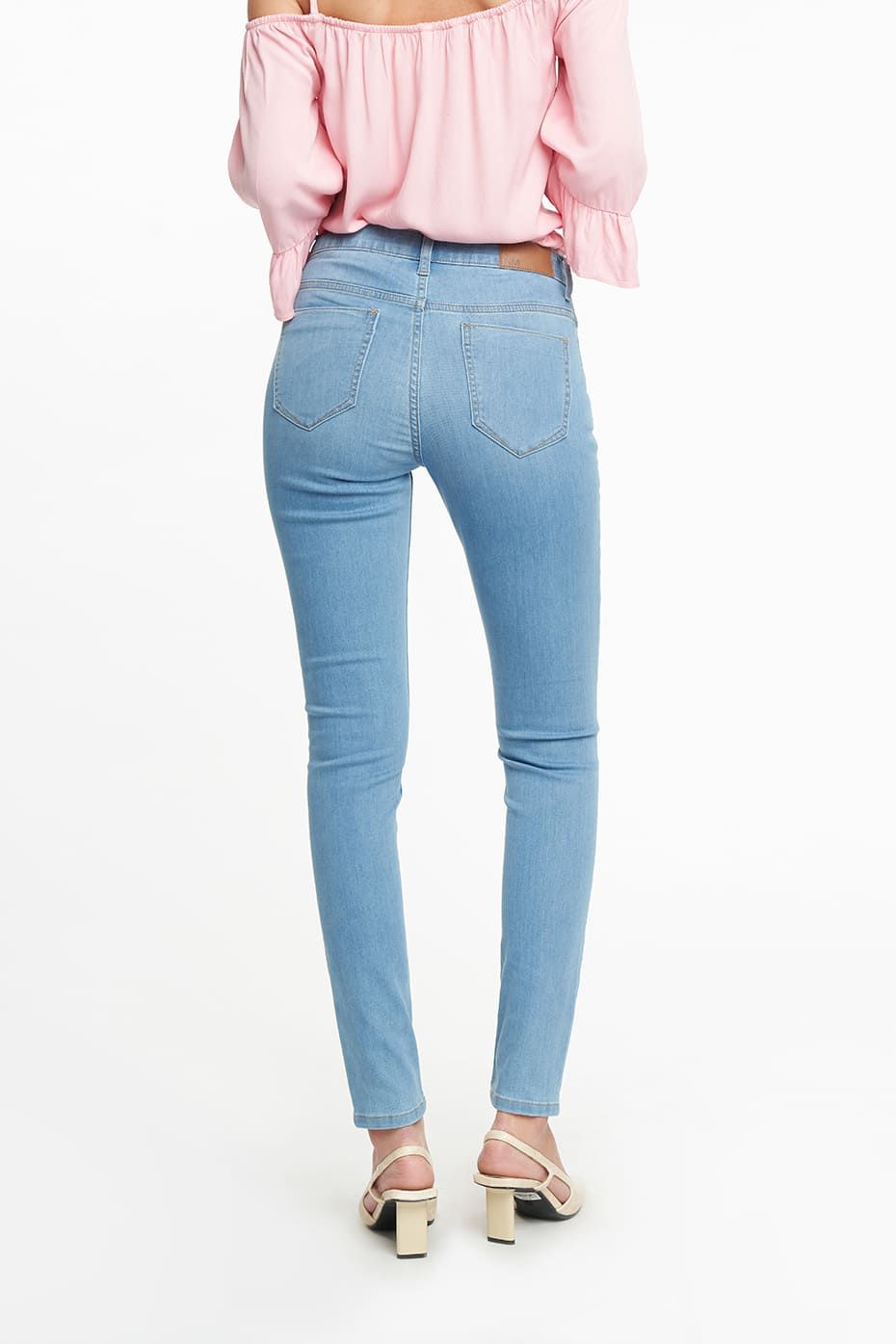 Quần jean Basic Nữ dài cotton N&M 2203048