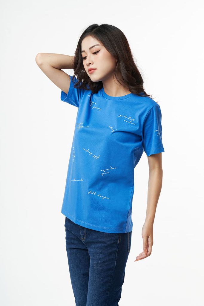 Áo thun Graphic Nữ cotton NINOMAXX 2203027