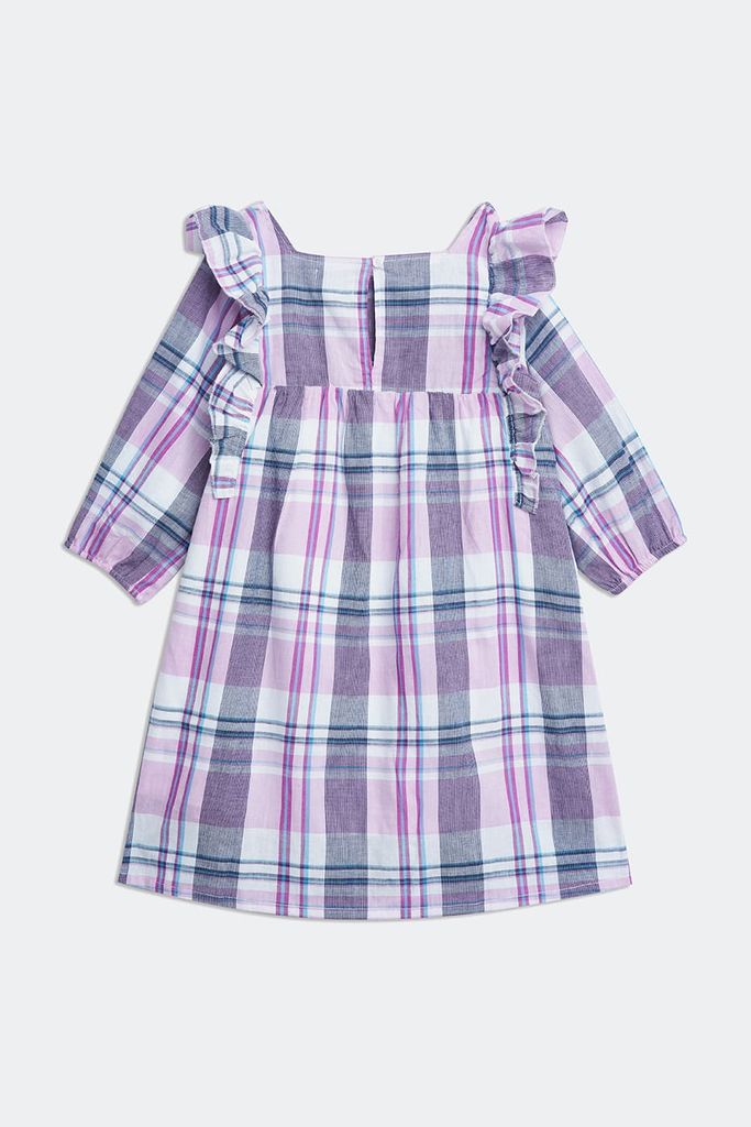 Đầm Bé gái caro cotton NINOMAXX KIDS 2104060