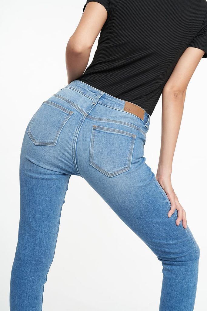Quần jean Basic Nữ form straight N&M 2203050