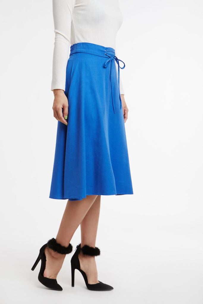 Váy linen dáng chữ A thời trang Nữ dài N&M 2002099