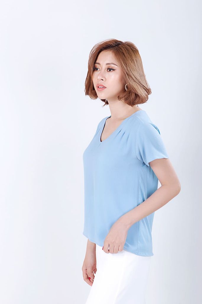 Áo kiểu thời trang Nữ tay ngắn N&M 1811096