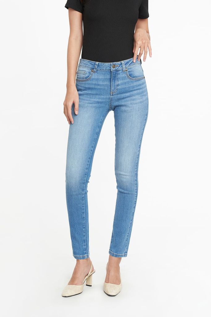 Quần jean Basic Nữ form straight N&M 2203050