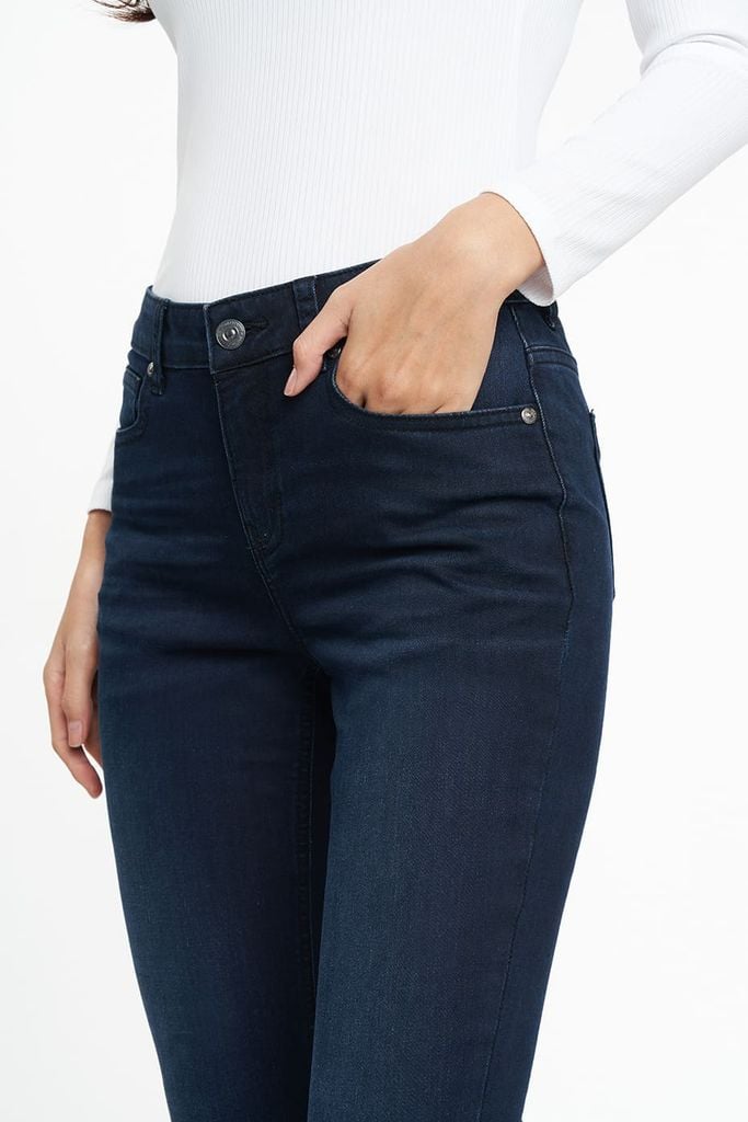 Quần jean Basic Nữ dài cotton N&M 2203049