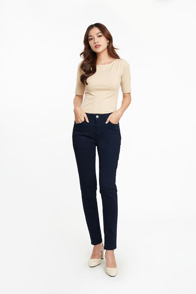 Quần jean classic Nữ dài NINOMAXX 2202026