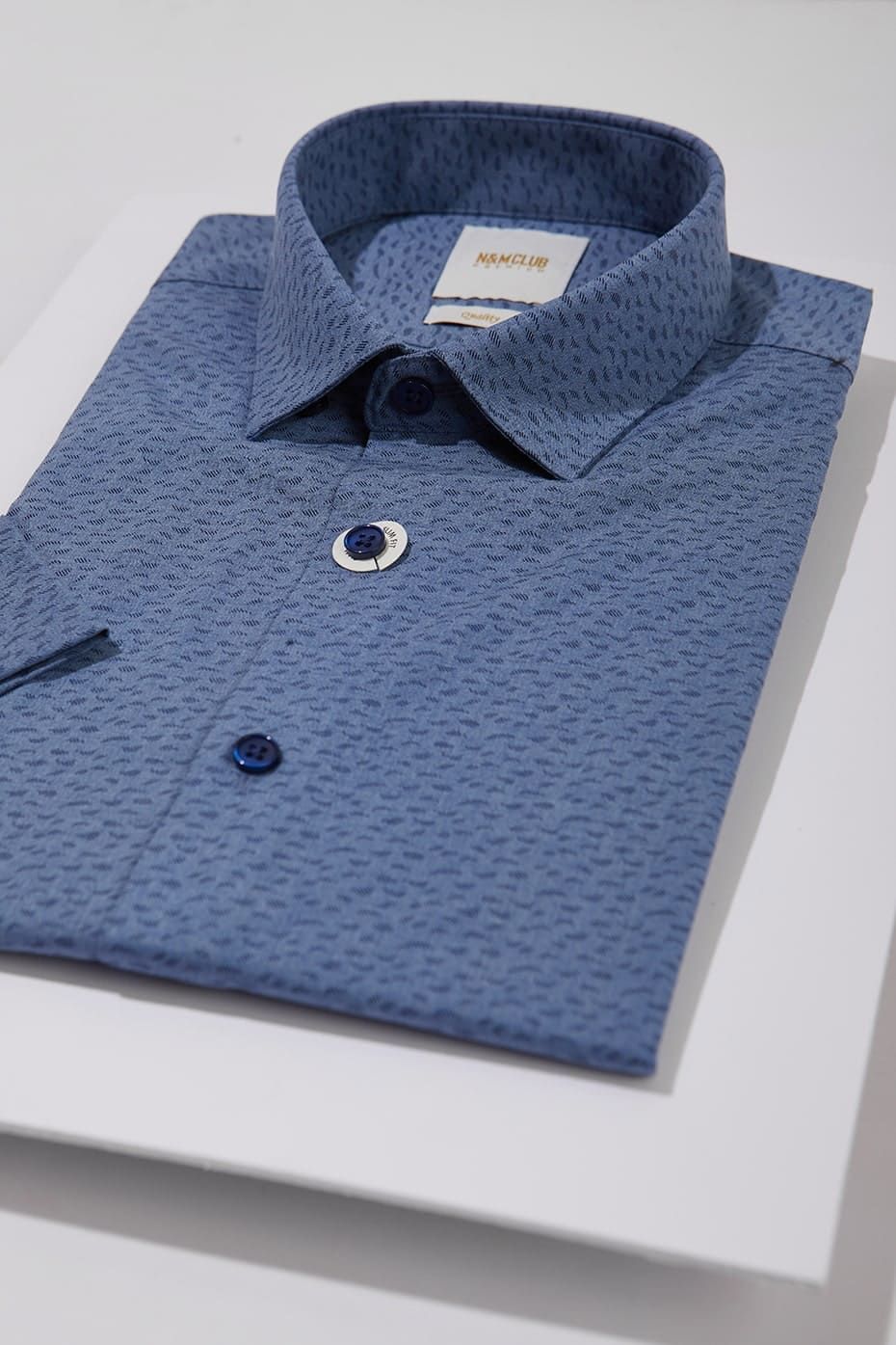 Áo sơ mi nam SSSTUTTER dài tay có túi ngực vải bamboo thoáng mát classic  shirt