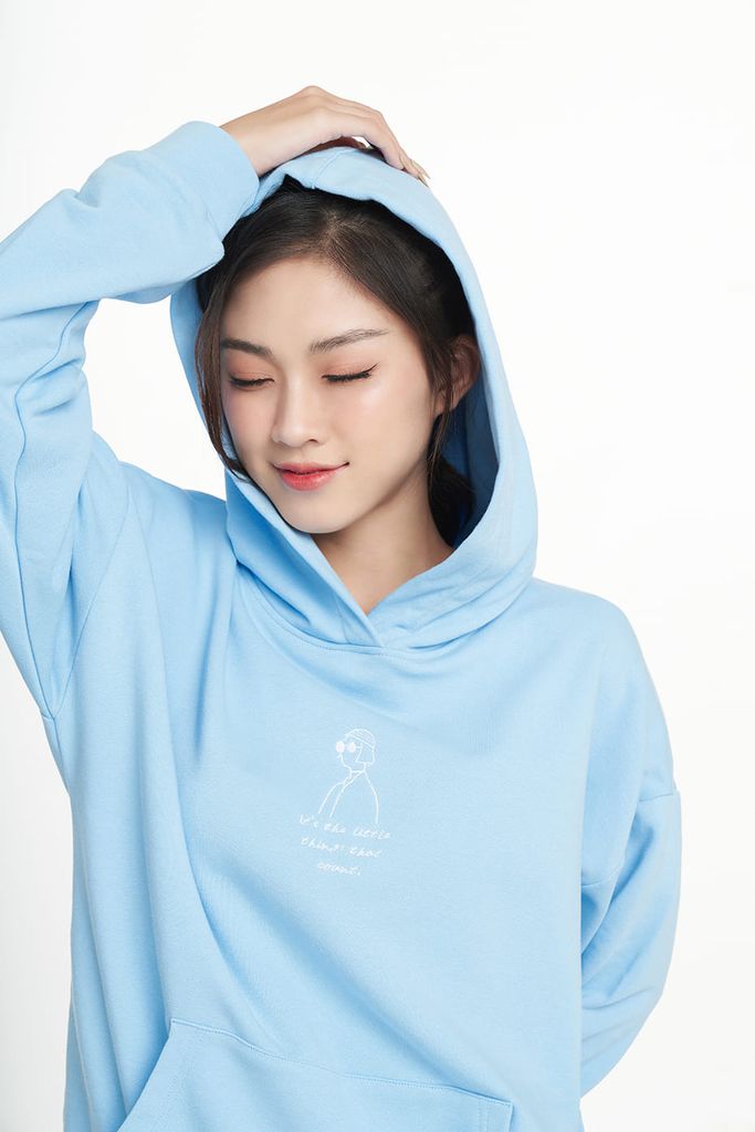 Áo hoodies Nữ cotton NINOMAXX 2204009