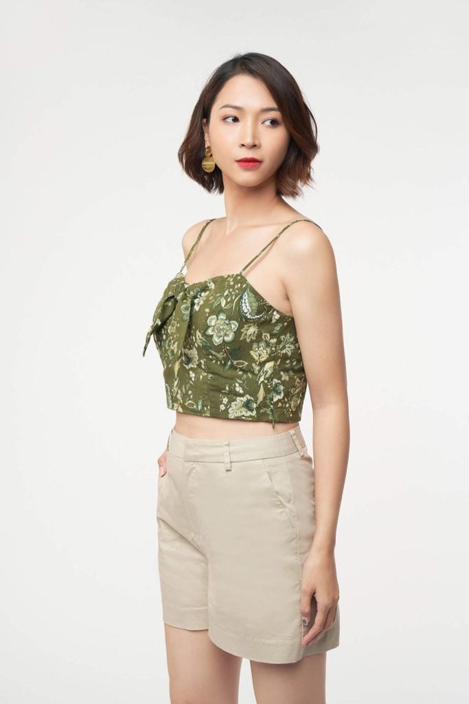 Áo kiểu hai dây Nữ in họa tiết N&M 2103057