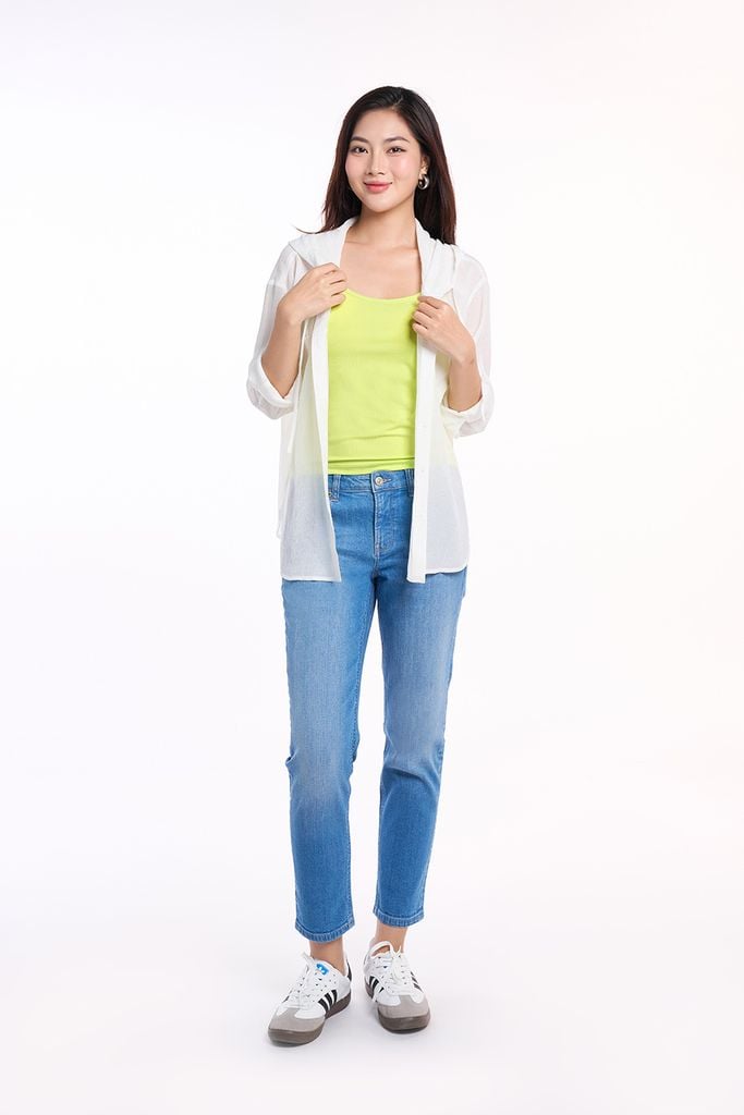 Áo Thun Basic Nữ Không Tay Ninomaxx 2412006