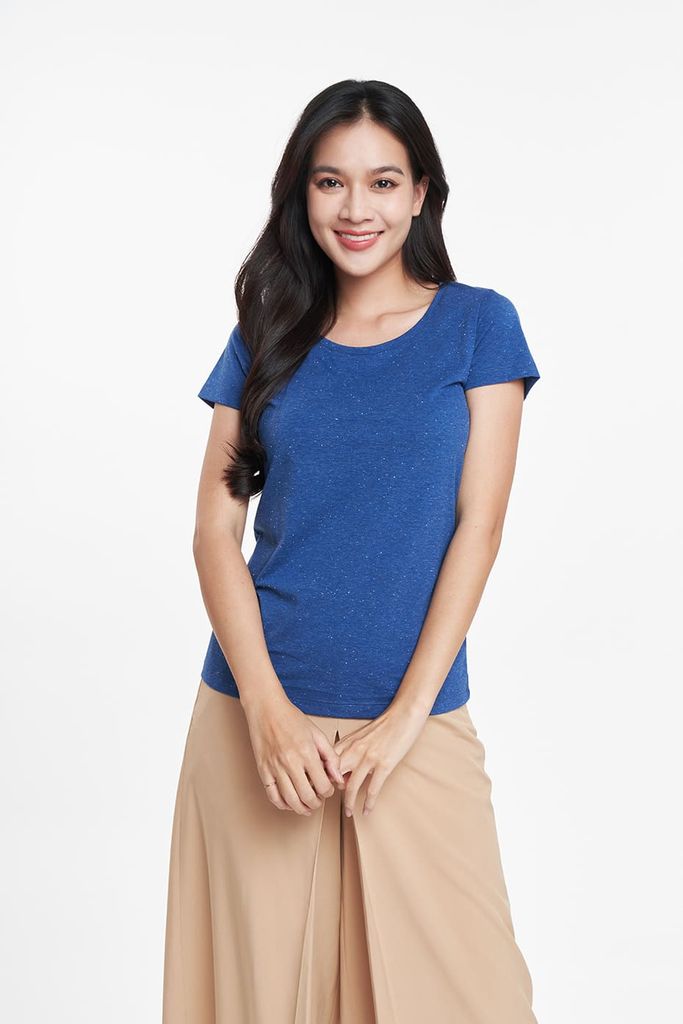 Áo Thun Basic Nữ Tay Ngắn Ninomaxx 1801011