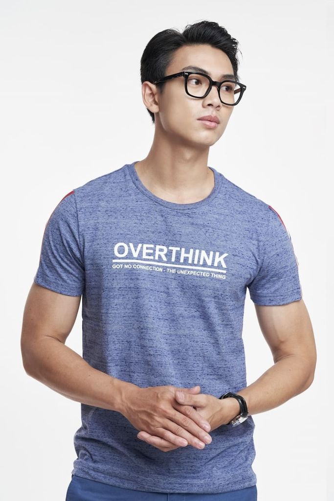 Áo thun Graphic Nam tay ngắn cotton NINOMAXX 1812178