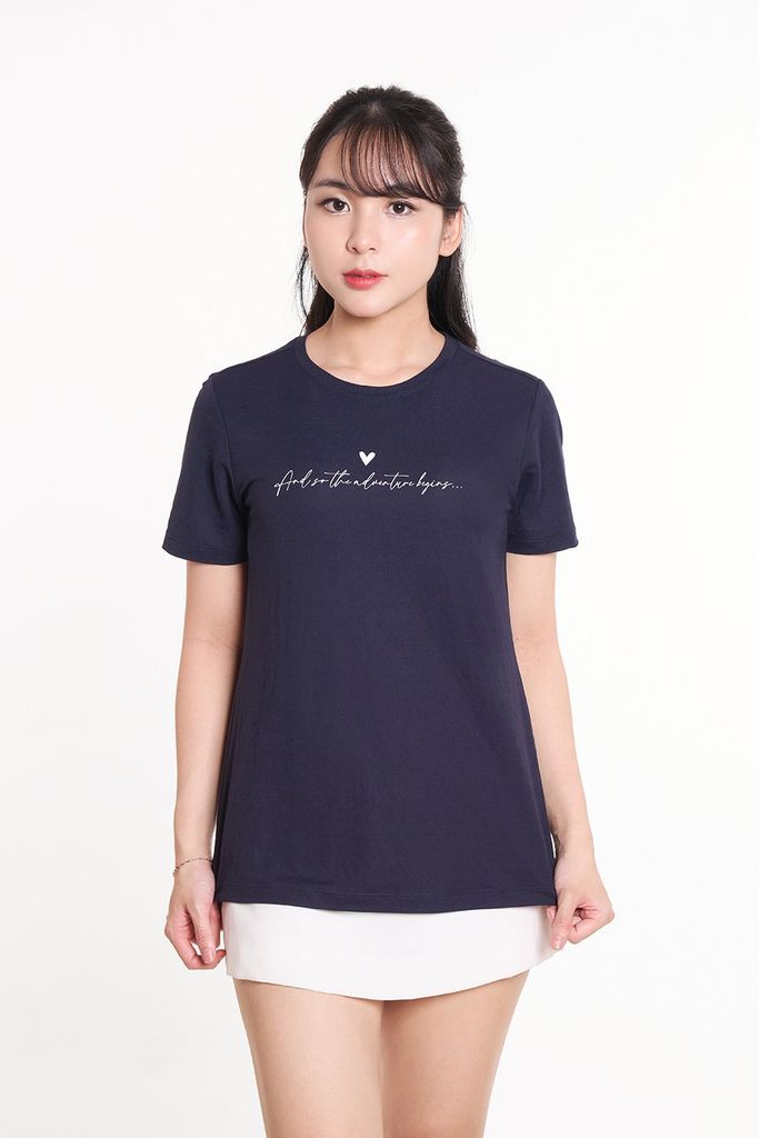 Áo Thun Graphic Nữ Tay Ngắn Ninomaxx 2407011