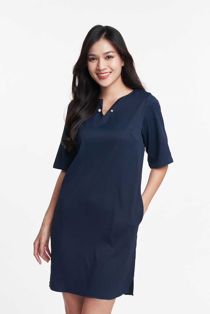 Đầm thời trang Nữ tay lửng N&M 1903079