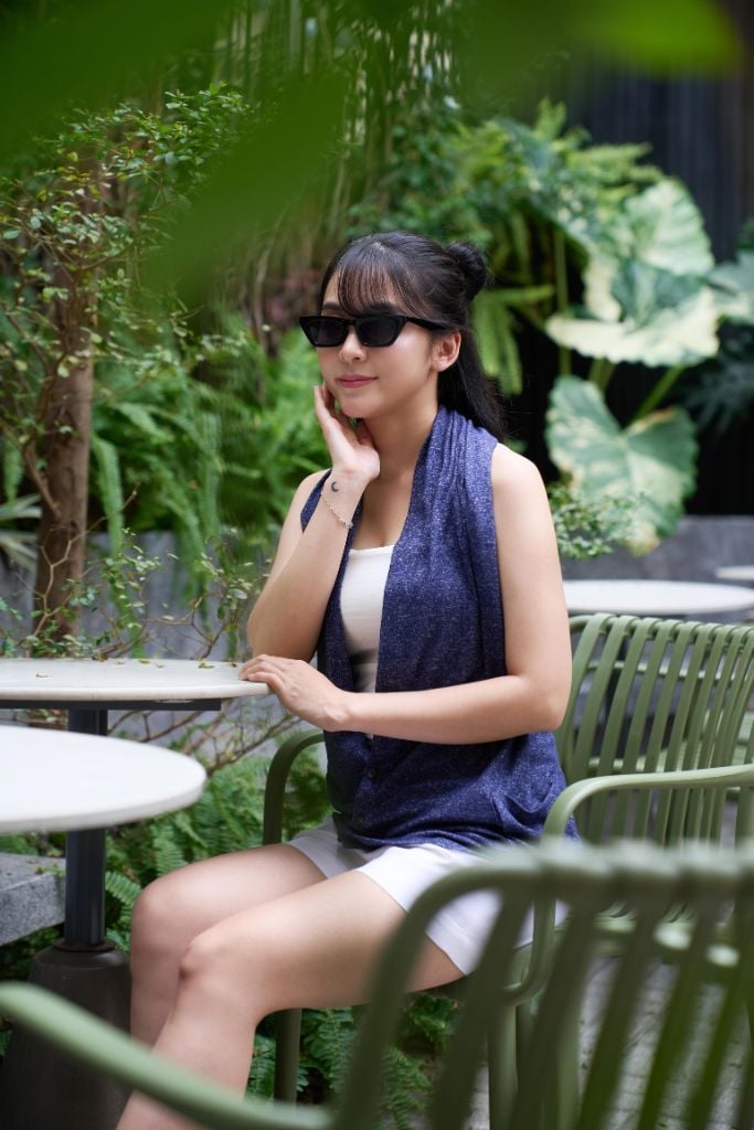 Áo khoác thời trang Nữ không tay N&M 1805045
