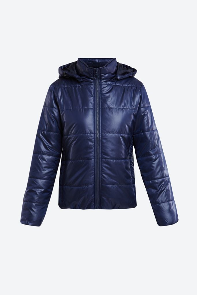 Áo Khoác Chần Gòn Nữ Tay Dài Có Nón Ninomaxx 1907027