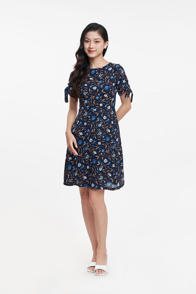 Đầm Nữ In Hoạt Tiết Hoa Thời Trang N&M 1910267