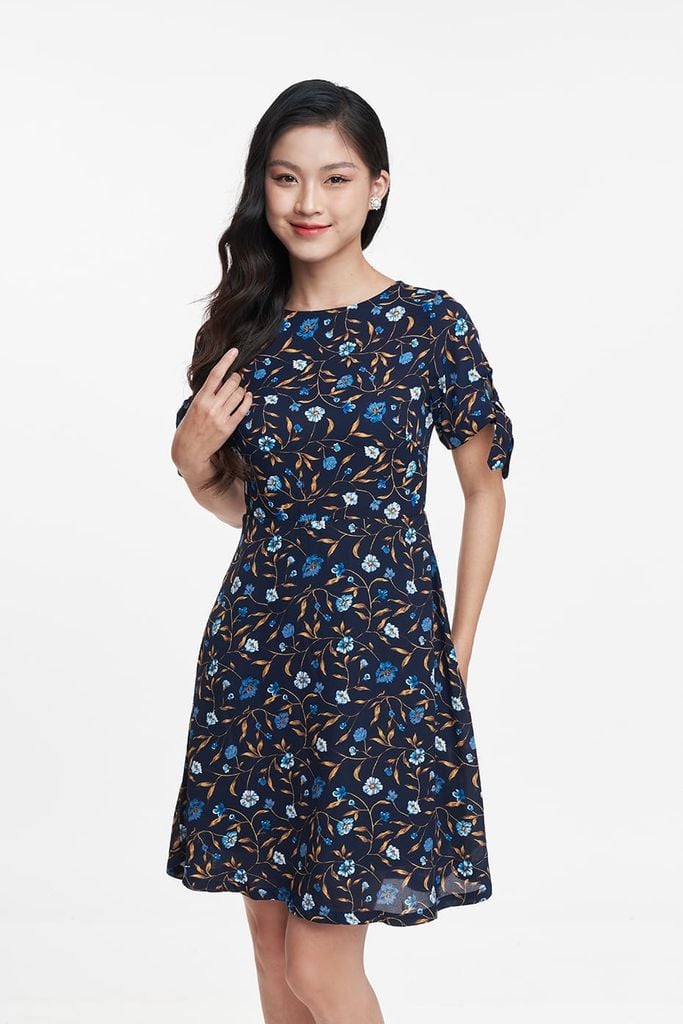 Đầm Nữ In Hoạt Tiết Hoa Thời Trang N&M 1910267