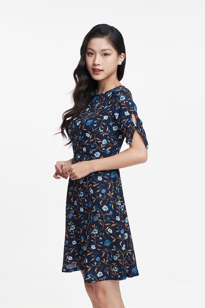 Đầm Nữ In Hoạt Tiết Hoa Thời Trang N&M 1910267