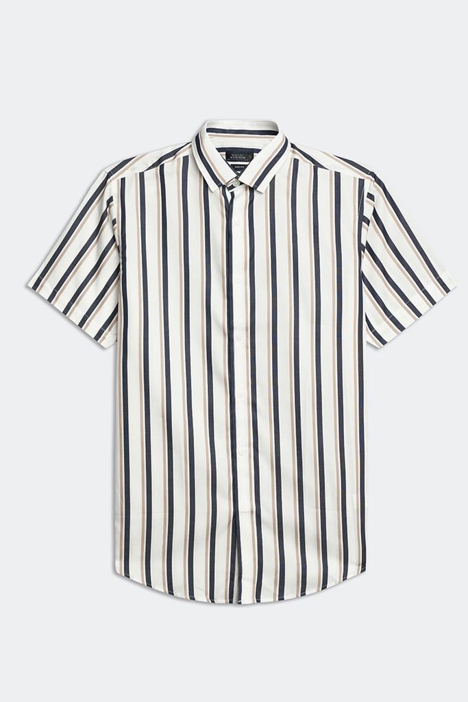 Áo sơ mi Nam kẻ sọc cotton N&M 1905149