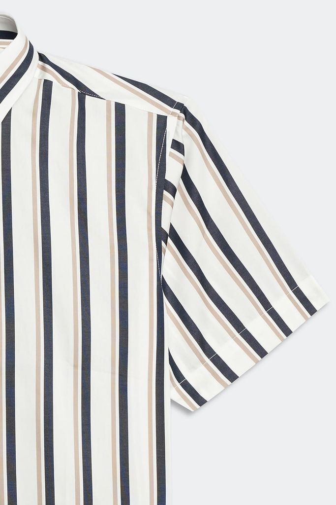 Áo sơ mi Nam kẻ sọc cotton N&M 1905149