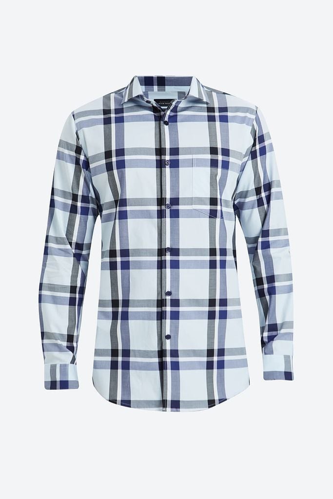 Áo Sơ Mi Kẻ Sọc Nam Cotton N&M 2010033