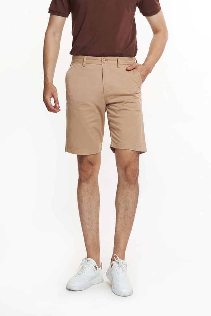 Quần short Khaki Nam NINOMAXX 2304005