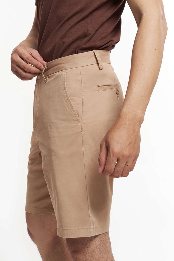 Quần short Khaki Nam NINOMAXX 2304005