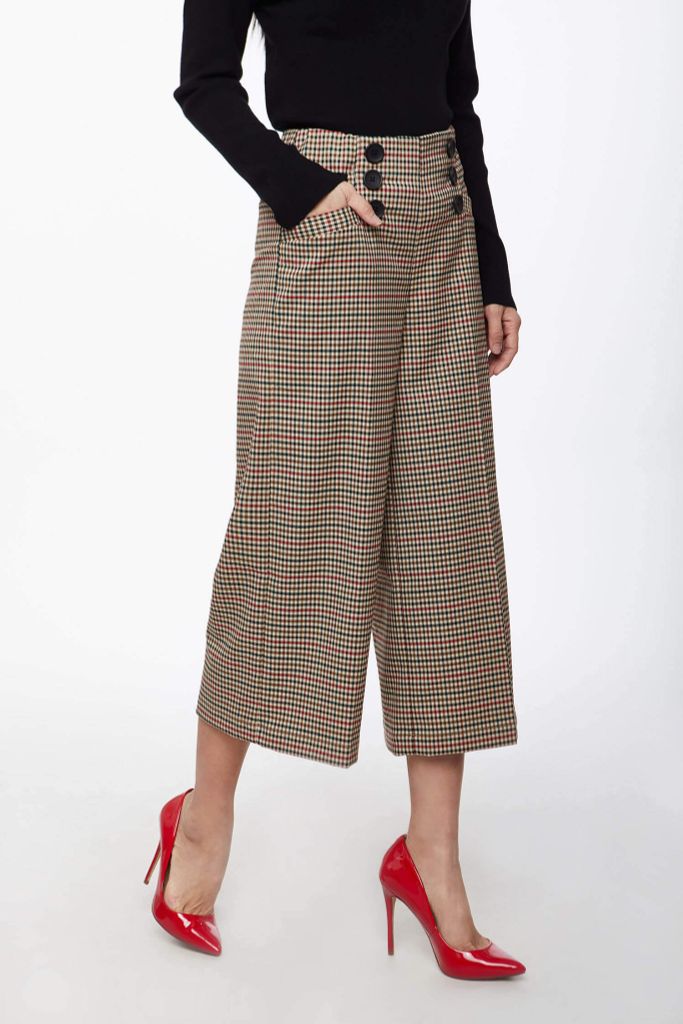 Quần Culottes ống suông Nữ dài N&M 1907150