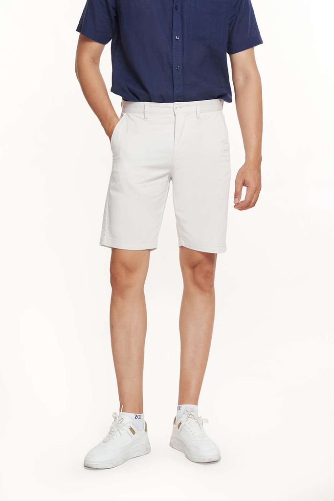 Quần short Khaki Nam NINOMAXX 2304005