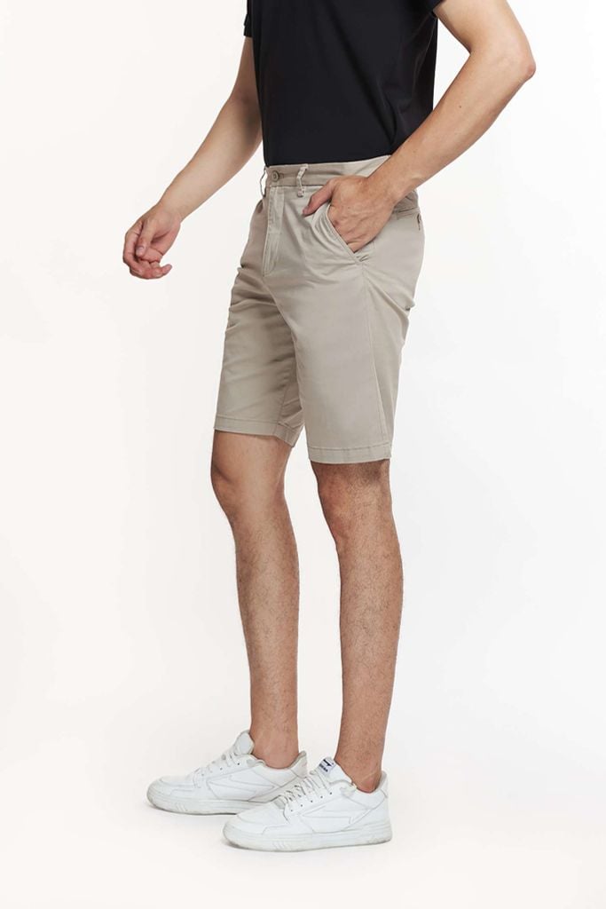 Quần short Khaki Nam NINOMAXX 2304005
