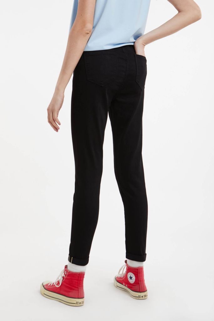 Quần jean Basic Nữ dài cotton NINOMAXX 1909008