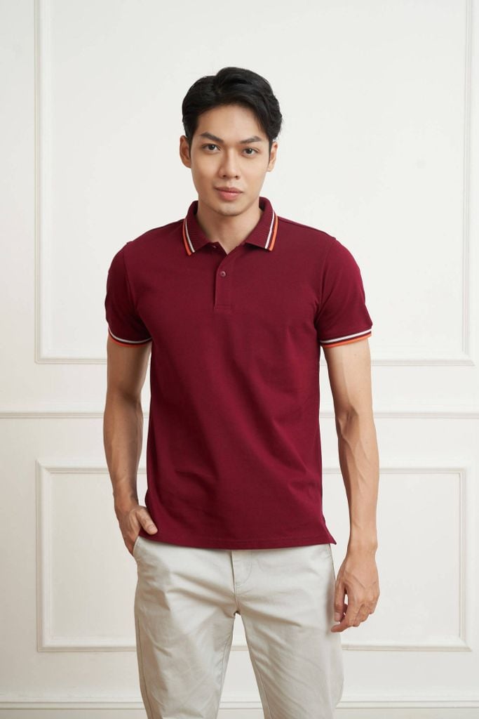 Premium Áo Polo Nam Vải Cotton Mercerized N&M Club 2105017