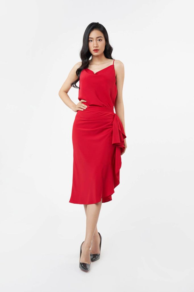 Váy Nữ Vải Lụa Sen N&M Club 2111061