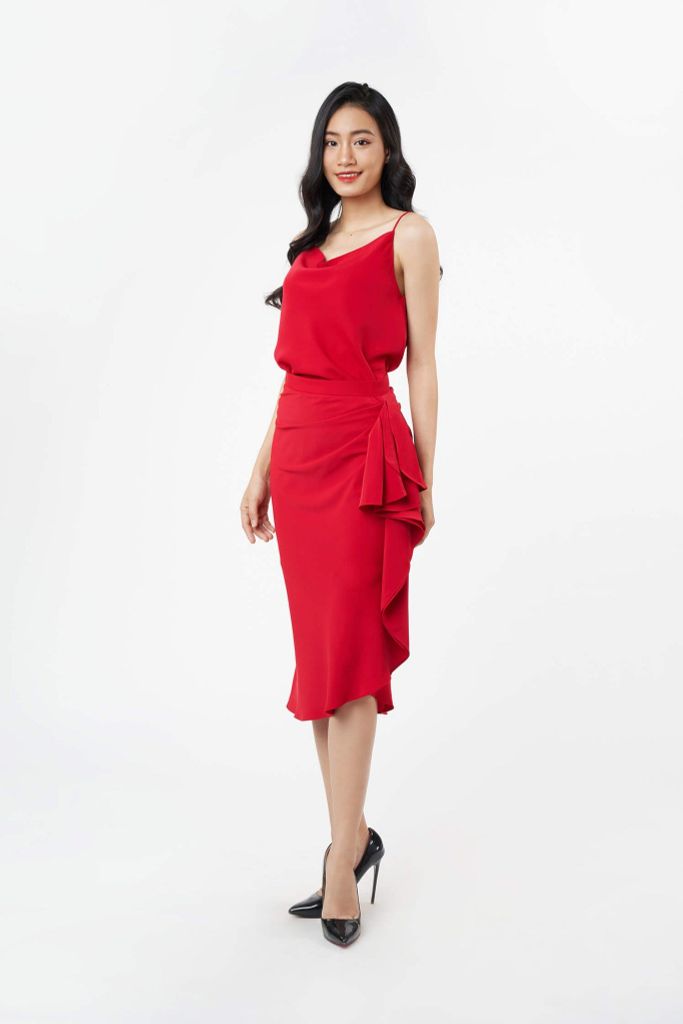 Váy Nữ Vải Lụa Sen N&M Club 2111061