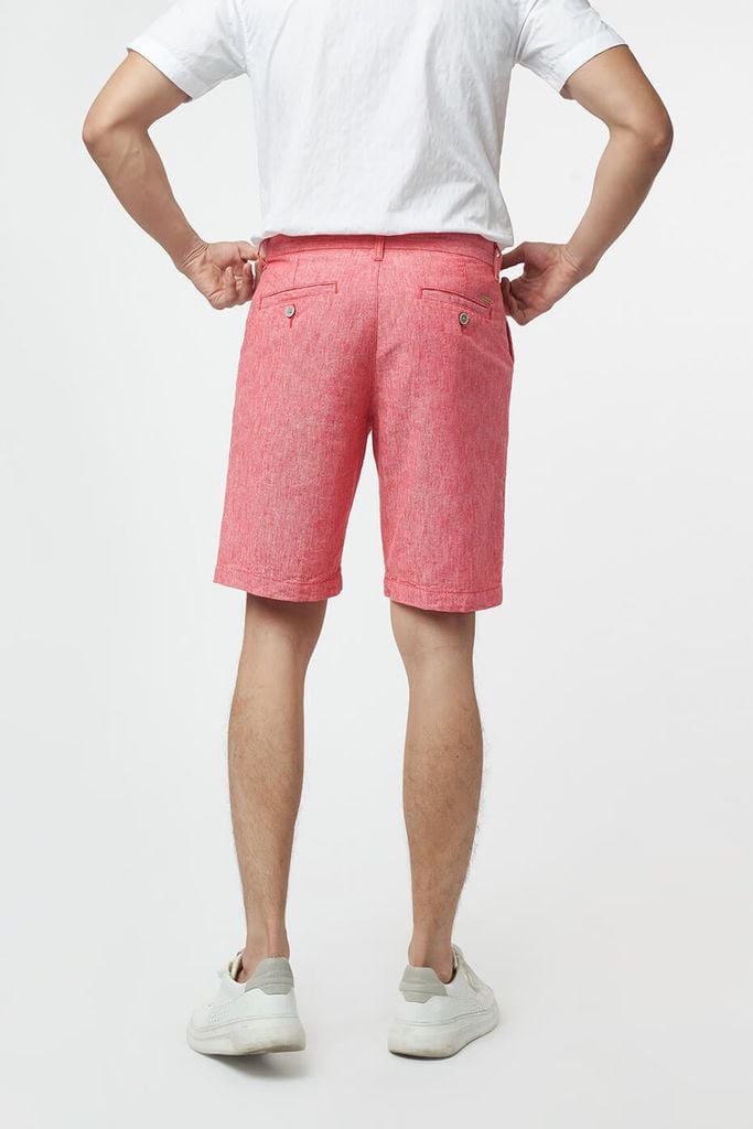 Quần Short Linen Thời Trang Nam Lửng Ninomaxx 2201002