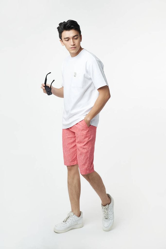 Limited Edition Quần Short Linen Nam Ninomaxx 2201001